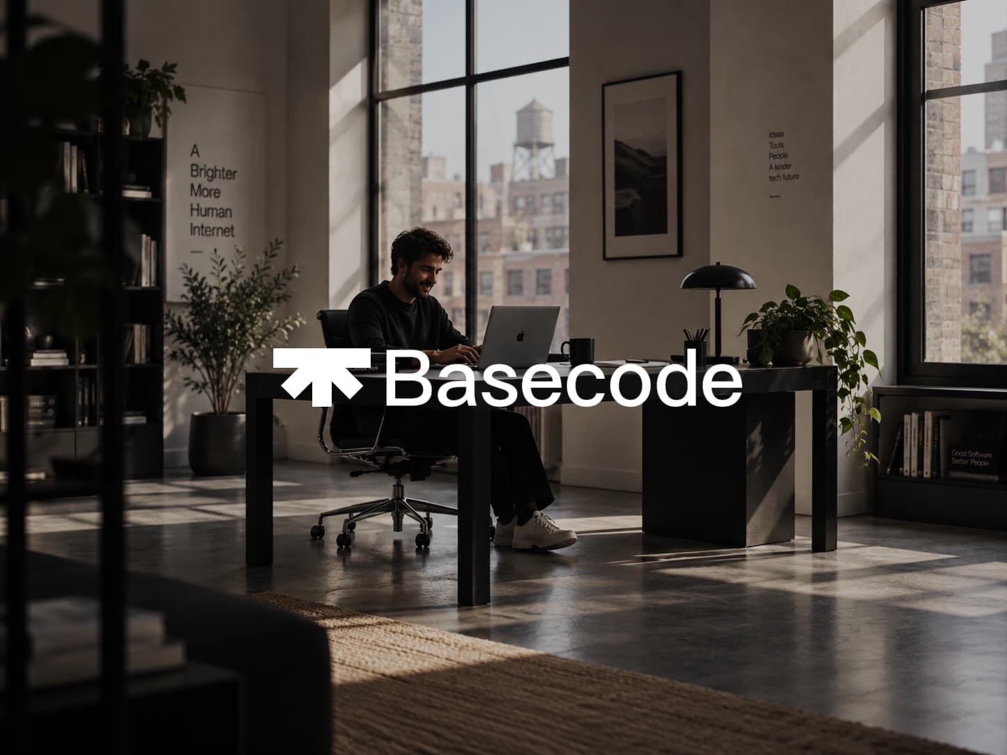 A developer working with Basecode
